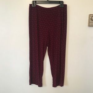 George purple & pink pajama pant